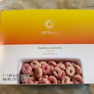 Optavia Red Berry Crunchy O’s Cereal